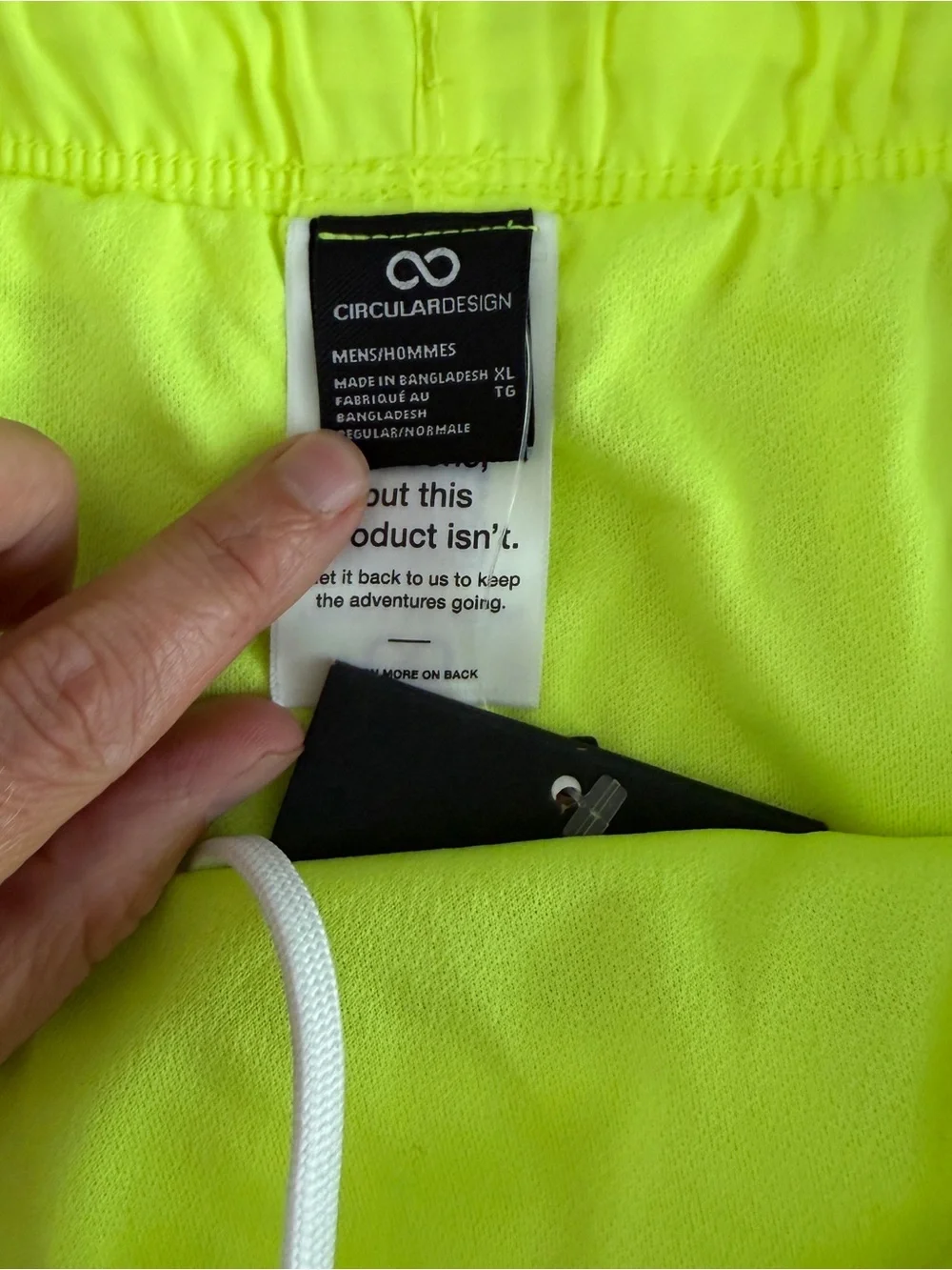 The North Face Neon Yellow Athletic Shorts